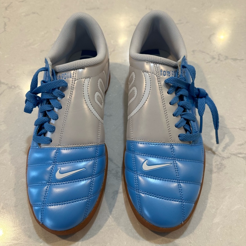 Nike Men's Total 90 Shoes - NEVER WORN -Blue and Gray Athletic Shoes